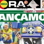 Jornais trouxeram o sentimento de decepção do brasileiro (Foto: Reprodução)