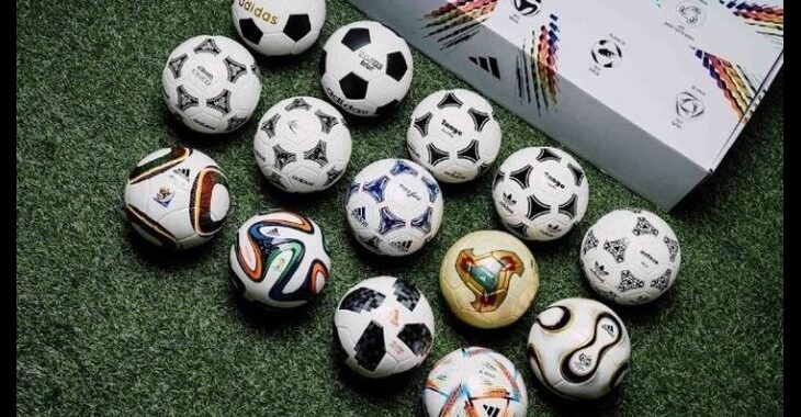 Adidas relança coleção de mini bolas das Copas do Mundo