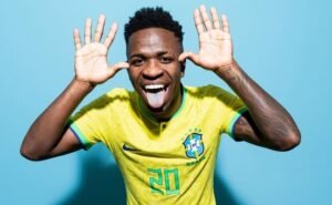 Dois gols do Brasil contaram com passe de Vini Jr (Foto: Fifa)
