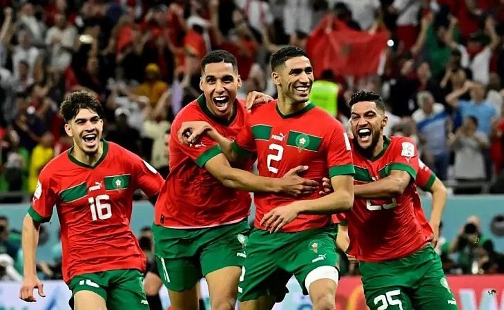 A seleção de Marrocos conseguiu um feito histórico em 2022 (Foto: Fifa)