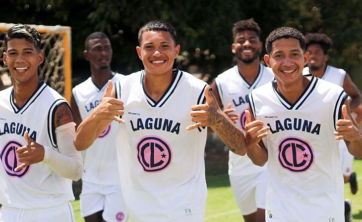 O Laguna foi vice-campeão da 2ª divisão potiguar em 2022 (Foto: Mateus Barros/Clube Laguna)