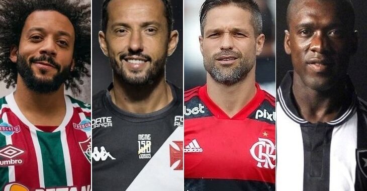 4 casos de grandes jogadores que passaram a atuar no Brasil