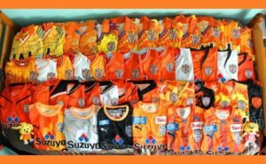 Thomas F. tem mais de 70 camisas do Shimizu S-Pulse (Foto: Acervo pessoal)