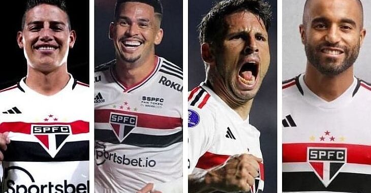 O que esperar do São Paulo com James Rodríguez e Lucas Moura no elenco?