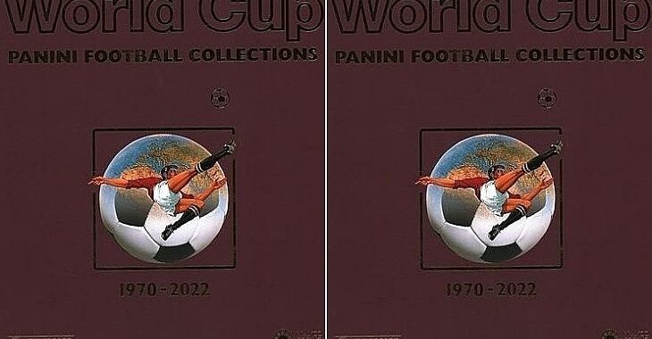 Panini lança edição atualizada do livro com álbuns de Copas do Mundo até 2022