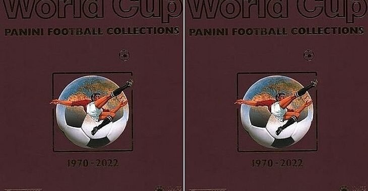 Panini lança edição atualizada do livro com álbuns de Copas do Mundo até 2022