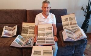 Jose Luis iniciou a coleção propondo trocas com pessoas de endereços que encontrava (Foto: Acervo pessoal)