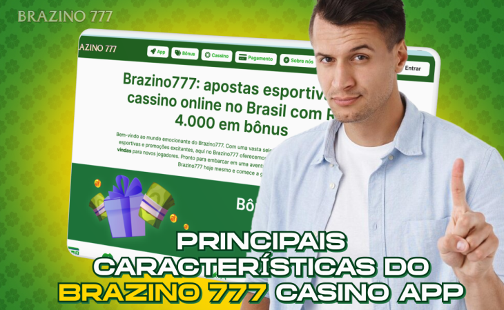 O Brazino777 tem muitos recursos úteis (Foto: Reprodução)