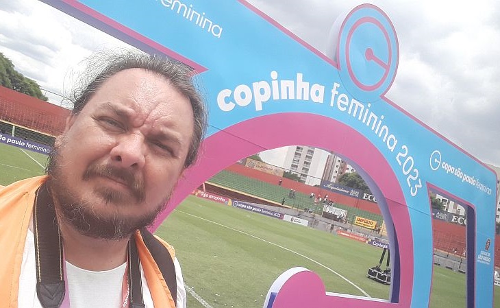 Fernando Martinez chegou a assistir a 31 jogos em 14 dias, na Copinha Feminina (Foto: Acervo pessoal)