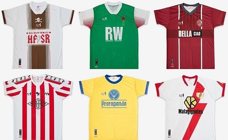 Fut Lab Clube, o projeto que faz camisas com mix de futebol e cultura (e às vezes política)