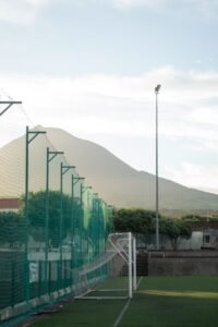 Estádio Municipal da Madalena, na Ilha do Pico, Açores (Foto: Marta Lima/Futebol de Tostões)