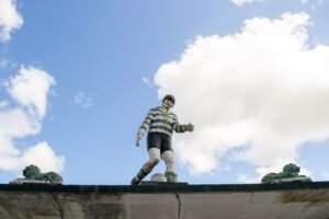 Parque Desportivo Constantino Marques Duarte, em Fermentelos, Águeda (Foto: Marta Lima/Futebol de Tostões)
