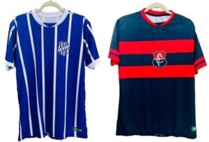 Coleção conta inicialmente com camisas retrô de 10 times (Foto: Divulgação)
