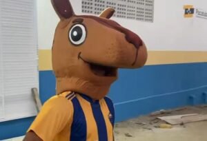 Um dos clubes da 2ª divisão cearense, o Pacatuba, deve incorporar a mascote (Foto: Divulgação)