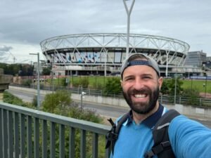 O passeio pelos estádios de Londres na Premier League durou 11 horas (Foto: Acervo pessoal)