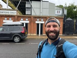 O passeio pelos estádios de Londres na Premier League durou 11 horas (Foto: Acervo pessoal)