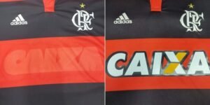 Loja estima que faz 15 restaurações de camisas de futebol por mês (Foto: Fanáticos por Futebol)