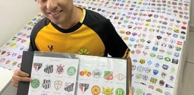 15 escudinhos mais bonitos no acervo do artista que desenha a mão