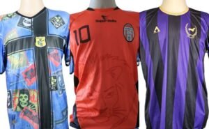 Fernando Silva tem algumas das camisas mais alternativas do futebol do DF (Foto: Acervo pessoal)