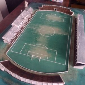 Estádio GEBA, antigo do Gimnasia y Esgrima de Buenos Aires, em 1928 (Foto: Acervo pessoal)