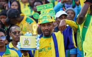 O Mamelodi Sundowns tem um tik-taka próprio, o "Engraxate e Piano" (Foto: Mamelodi Sundowns)
