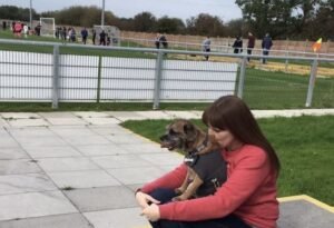 Ruth é fã da raça Border Terrier (Foto: Acervo pessoal)