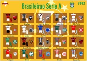 A Série A de 1992 contou com uniformes clássicos dos participantes (Foto: Ramr LaPalma)