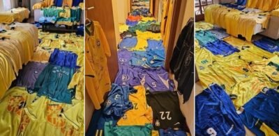 Colecionador “cobre” apartamento com 500 camisas da seleção brasileira
