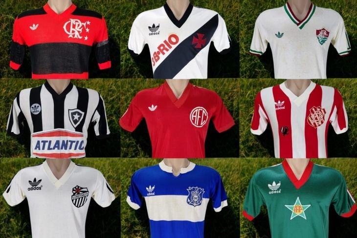 11 relíquias do Rio de Janeiro em coleção da Adidas dos anos 80