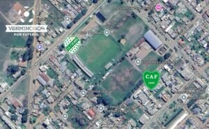 1° de Mayo e Club Ferrocarril, adversários de Chajarí, província de Entre Ríos (Foto: Google/Verminosos por Futebol)