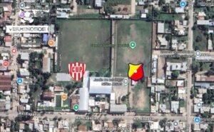 Unión Progresista e Sportivo Español, adversários de Villa Ángela, província de Chaco (Foto: Google/Verminosos por Futebol)