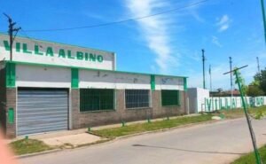 Club Villa Albino, no estádio do Club Villa Albino, em Ensenada (Foto: Club Villa Albino)