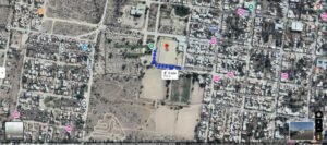 Club San Isidro (no alto) x Club Michel Torino (embaixo) estão separados por uma rua (Foto: Google Maps)